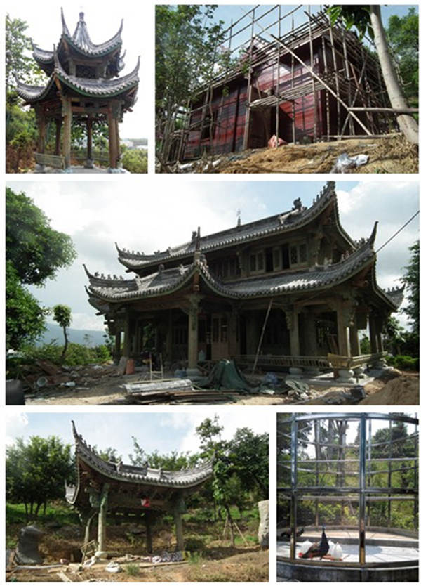 鴻業(yè)農(nóng)莊將再增添幾座匠心獨運卯榫結(jié)構(gòu)的實木樓閣