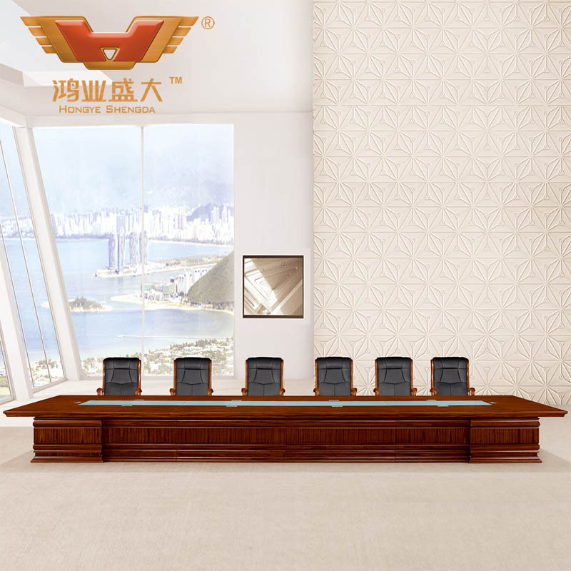 8米大型会议桌 20人办公会议桌HY-A9080