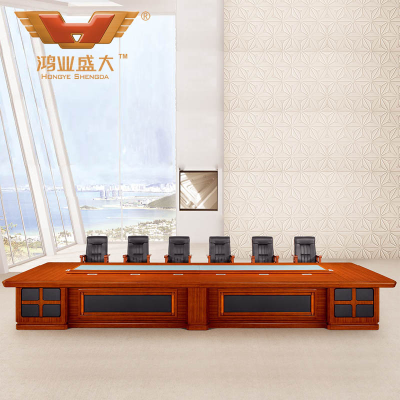 14人商务会议桌 高端中型会议桌HY-A9648