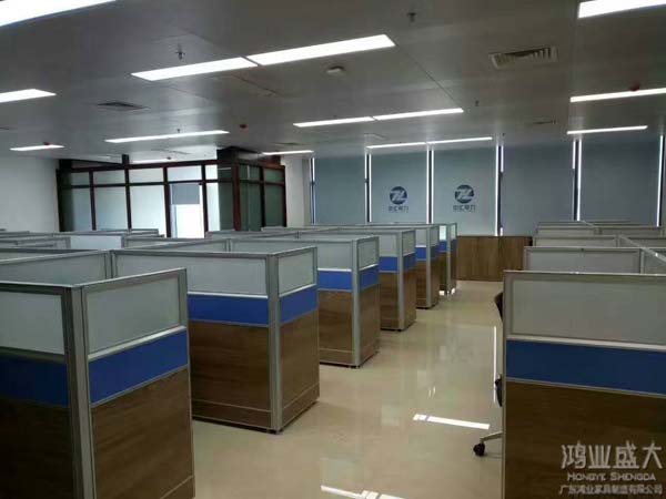 湛江中汇电力集团职员办公室办公桌椅配套4