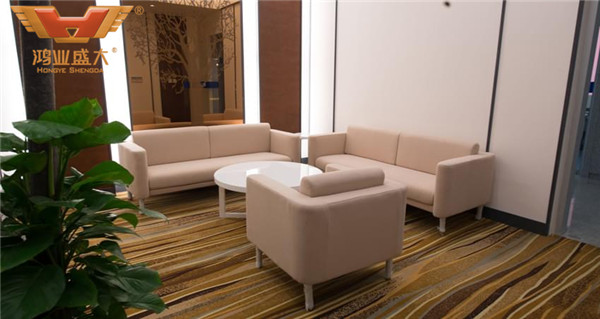 携程网公司办公家具配套解决方案接待室办公沙发款式