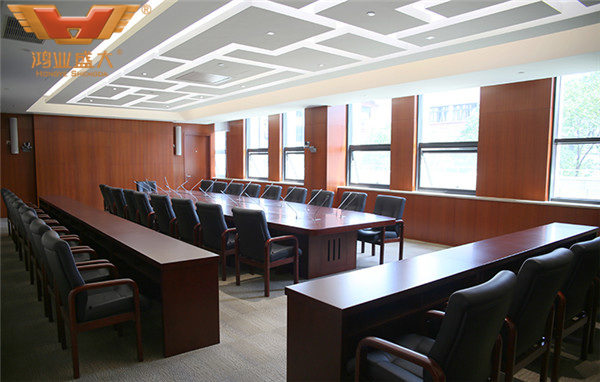 浙江省金华市人民检察院视像会议厅办公桌椅