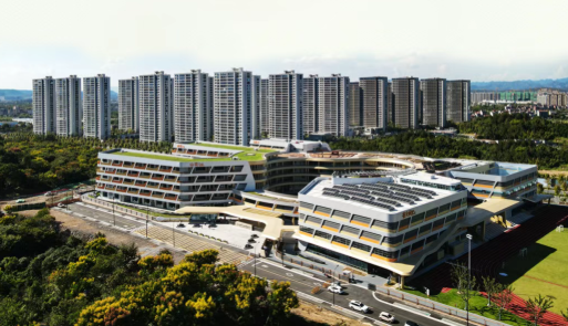 未来学校形态 | 永康市山水新城学校——“三重美学”构筑校园整体生态