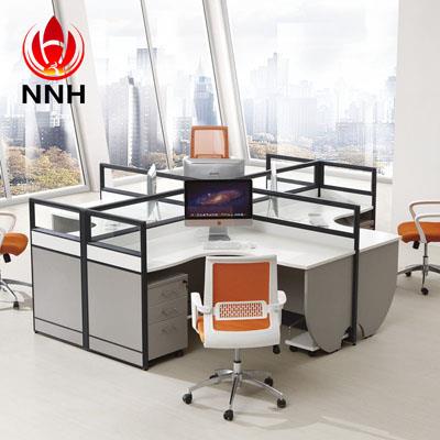 办公屏风桌4人 时尚办公室家具NNH-P52